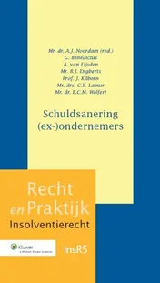 Omslag van Schuldsanering (ex-)ondernemers