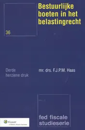 Omslag van Bestuurlijke boeten in het belastingrecht