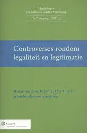 Omslag van Controverses rondom legaliteit en legitimatie