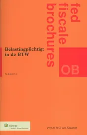 Omslag van Belastingplichtige in de btw