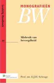 Omslag van Misbruik van bevoegdheid
