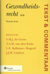 Omslag van Gezondheidsrecht