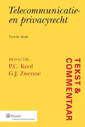 Omslag van Telecommunicatie- en privacyrecht