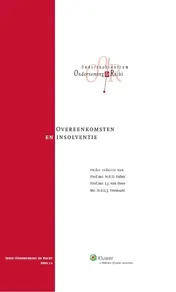Omslag van Overeenkomst en faillissement