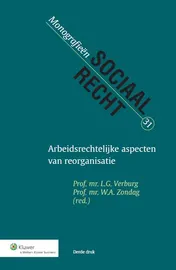 Omslag van Arbeidsrechtelijke aspecten van reorganisatie
