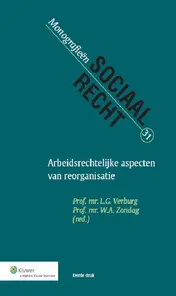 Omslag van Arbeidsrechtelijke aspecten van een reorganisatie