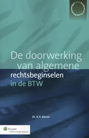 Omslag van De doorwerking van algemene rechtsbeginselen in de BTW