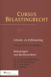 Omslag van Schenk- en erfbelasting, belastingen van rechtsverkeer