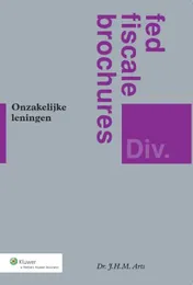 Omslag van Onzakelijke leningen