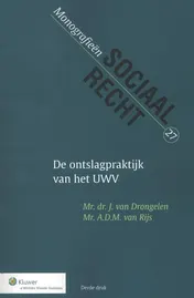 Omslag van De ontslagpraktijk van het UWV