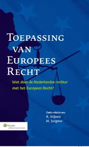 Omslag van Toepassing van Europees recht