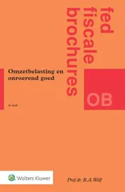 Omslag van Omzetbelasting en onroerend goed