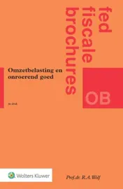 Omslag van Omzetbelasting en onroerend goed