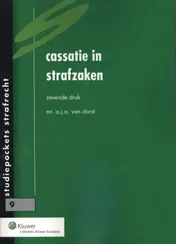 Omslag van Cassatie in strafzaken