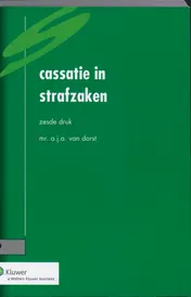 Omslag van Cassatie in strafzaken