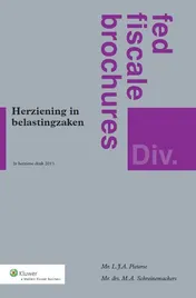 Omslag van Herziening in belastingzaken