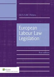 Omslag van European labour law