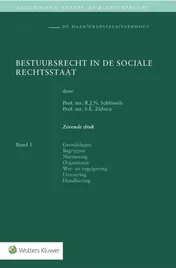 Omslag van Bestuursrecht in de sociale rechtsstaat Band 1