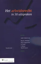 Omslag van Het arbeidsrecht in 50 uitspraken