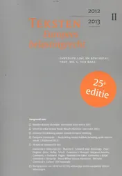 Omslag van 2012/2013