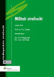 Omslag van Militair strafrecht