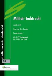 Omslag van Militair tuchtrecht