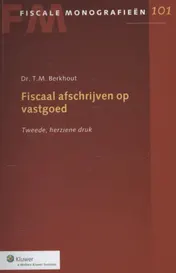 Omslag van Fiscaal afschrijven op vastgoed