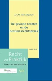 Omslag van De gewone rechter en de bestuursrechtspraak