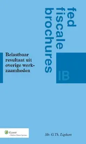 Omslag van Belastbaar resultaat uit ovirge werkzaamheden