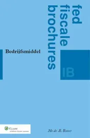 Omslag van Bedrijfsmiddel
