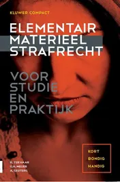 Omslag van Elementair materieel strafrecht