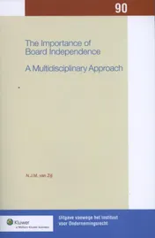 Omslag van The importance of board independence