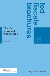 Omslag van Fiscale voorraadwaardering