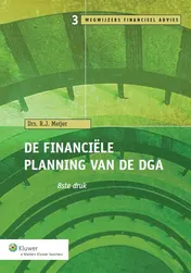 Omslag van De financiele planning van de dga