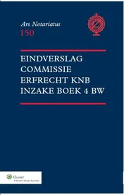 Omslag van Eindverslag commissie Erfrecht KNB inzake Boek 4 BW