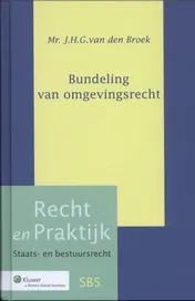 Omslag van Bundeling van omgevingsrecht