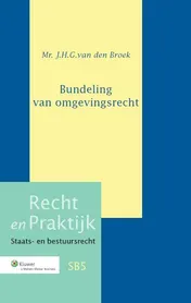 Omslag van Bundeling van omgevingsrecht