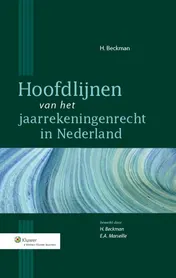 Omslag van Hoofdlijnen van het jaarrekeningenrecht in Nederland