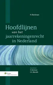 Omslag van Hoofdlijnen van het jaarrekeningenrecht in Nederland