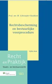 Omslag van Rechtsbescherming en bestuurlijke voorprocedure