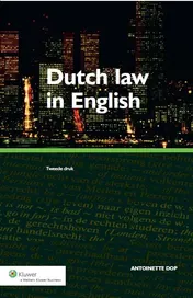 Omslag van Dutch law in English