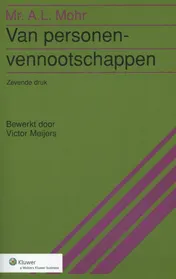 Omslag van Van personenvennootschappen