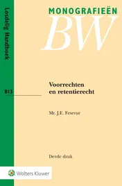 Omslag van Voorrechten en retentierecht