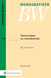 Omslag van Voorrechten en retentierecht
