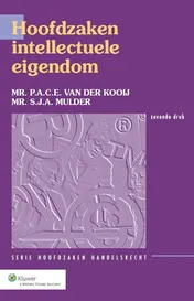 Omslag van Hoofdzaken intellectuele eigendom