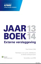 Omslag van Externe verslaggeving 2013/2014