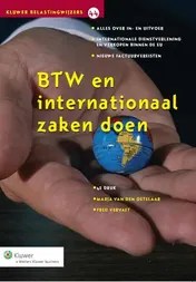 Omslag van BTW en internationaal zaken doen