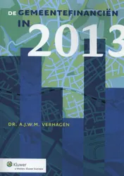 Omslag van De gemeentetefinancien in 2013