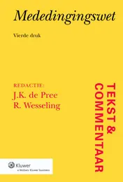 Omslag van Mededingingswet