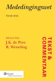 Omslag van Mededingingswet